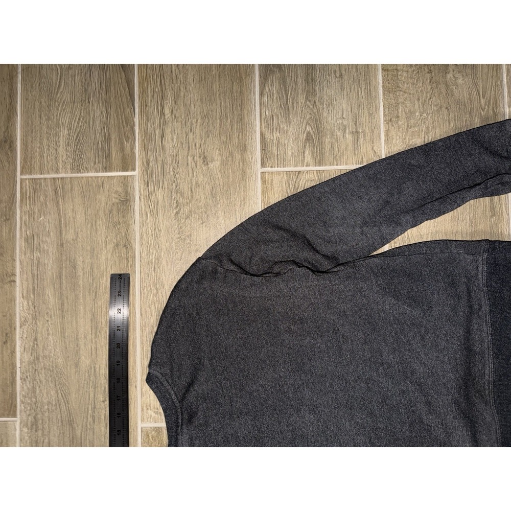 Women's Black Reebok Long Sleeve Sweatshirt Size Medium Pre-Owned - Picture 14 of 16